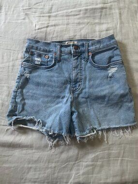 Madewell Women's High Rise Denim Shorts